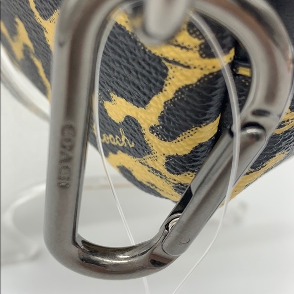 COACH SQUARE HYBRID POUCH W WAVY ANLPRINT & DUMBO - Picture 16 of 16